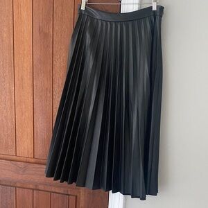 Truth Black A-Line Pleated Skirt